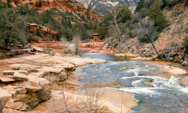Slide Rock State Park in Sedona